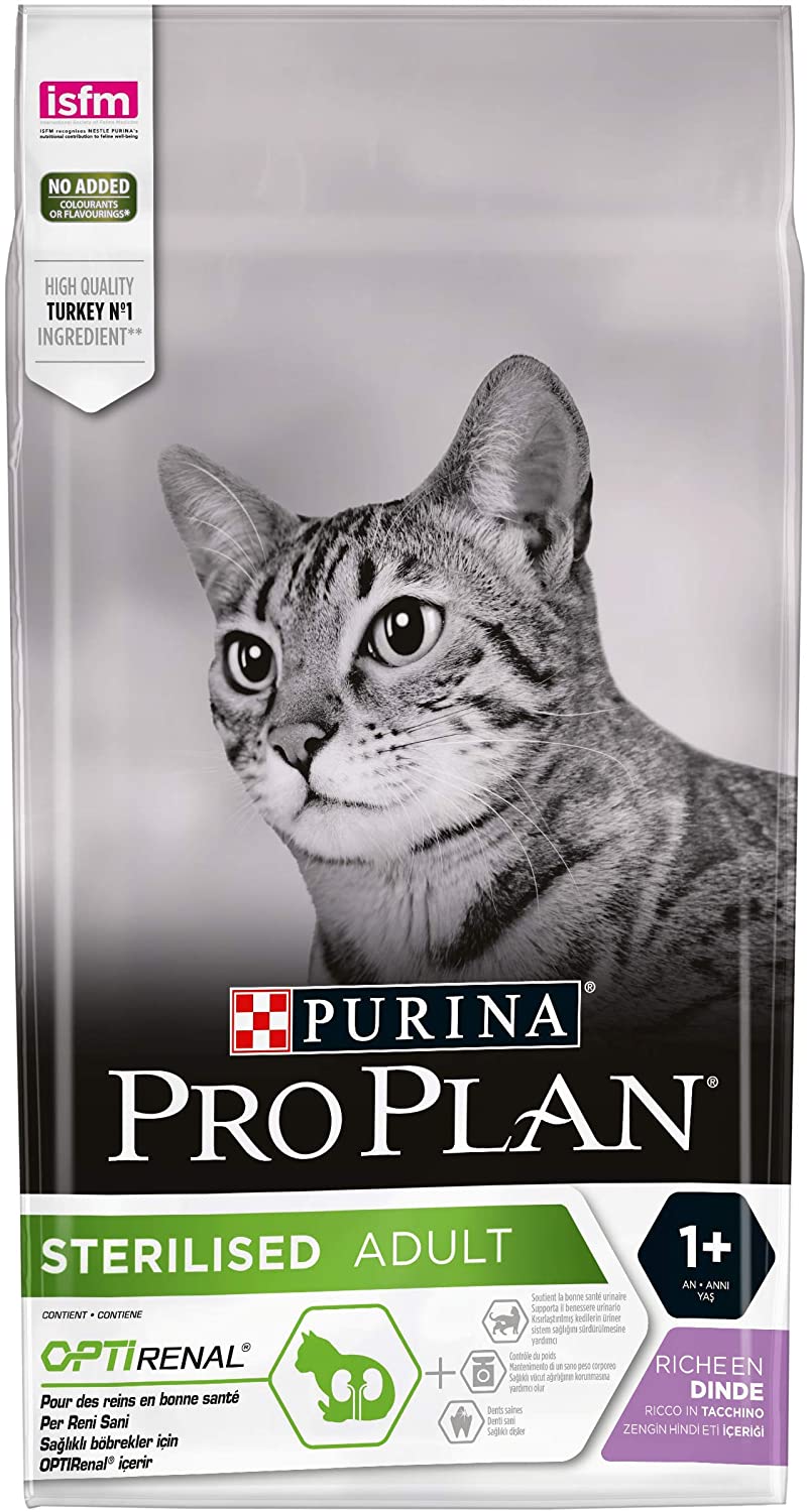 Purina ProPlan pienso para Gato Esterilizado Pavo 6 x 1,5 Kg 