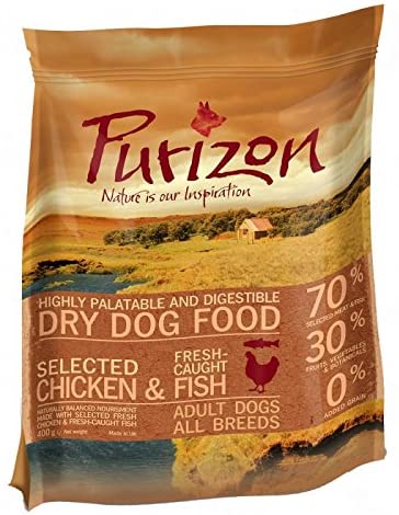  Purizon Perro adulto – Pollo sin grano y pescado. Una comida saludable y saludable para su perro 