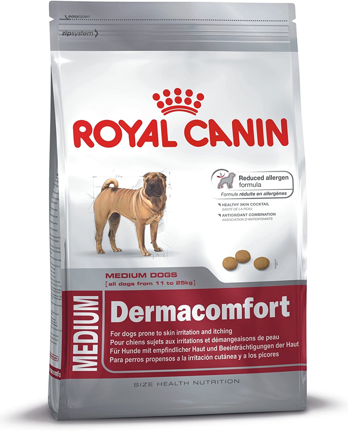  Royal Canin C-08419 S.N. Medium Dermacomfort - 10 Kg 