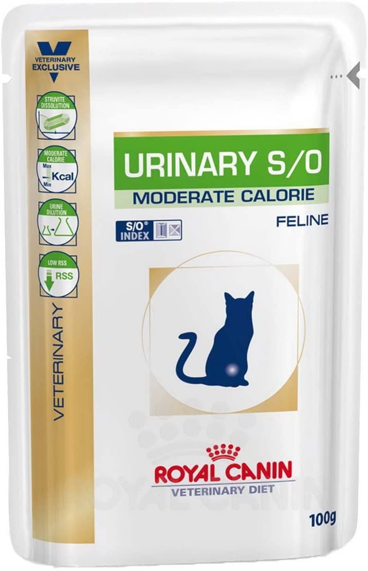  Royal Canin C-583921 Feline Urinary Moderate Caloras - 12 x 100 gr 