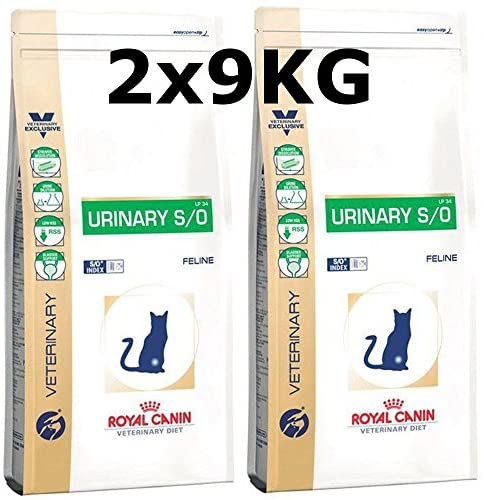  Royal CANIN urinary S/o Cat LP 34 gato trockenfutter 2 x 9 kg = 18 kg 