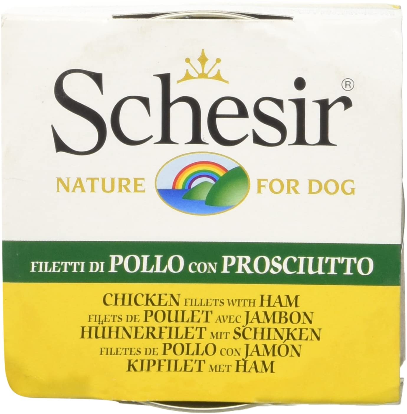  Schesir agr. as delic – sches.Dog Fil. Pollo Y Jamón 150 gr. 