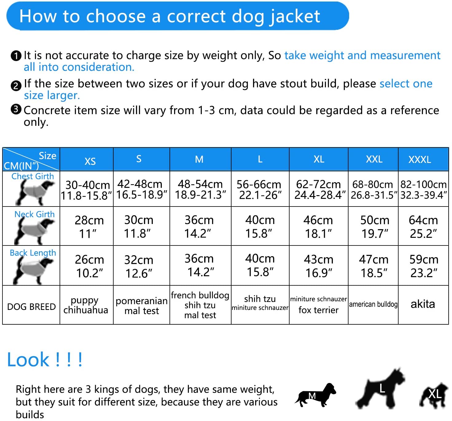  ThinkPet Chaqueta Perro Reversible Ropa para Perro Escocesa Abrigo Perro Impermeable de Cuadros británicos para Perros medianos 