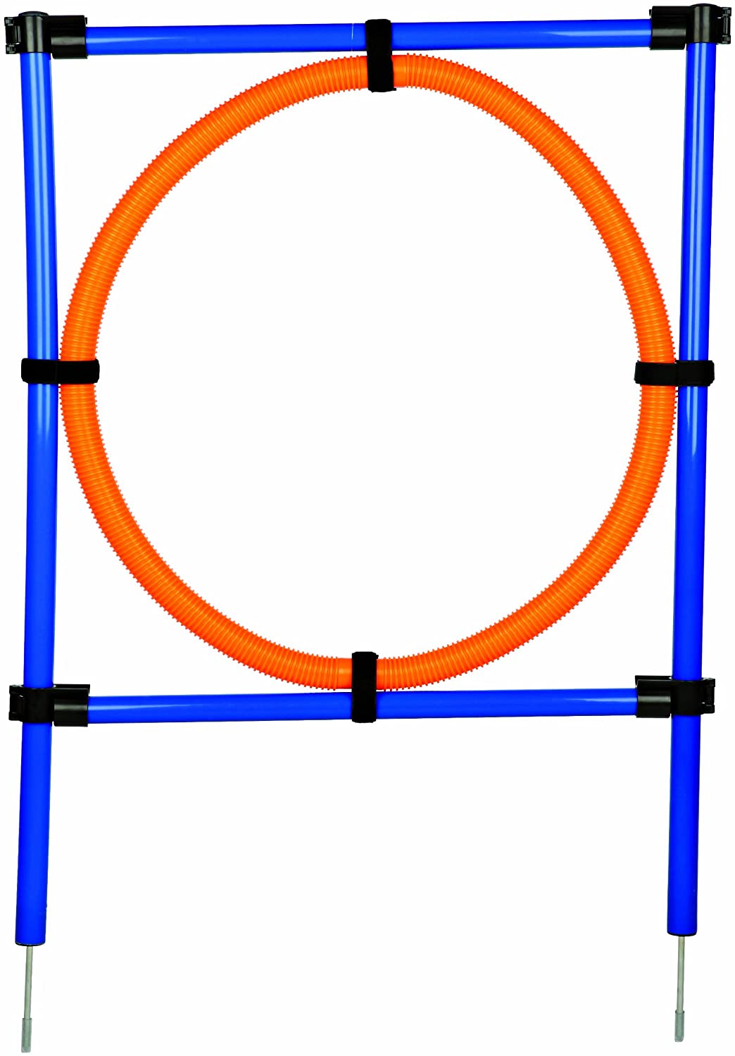  Trixie 3208 Aro para Agility, 115 x 3 cm, Azul Naranja 