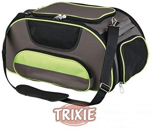  Trixie alas airlindog Carrier, 46 x 28 x 23 cm, Color marrón y Verde 