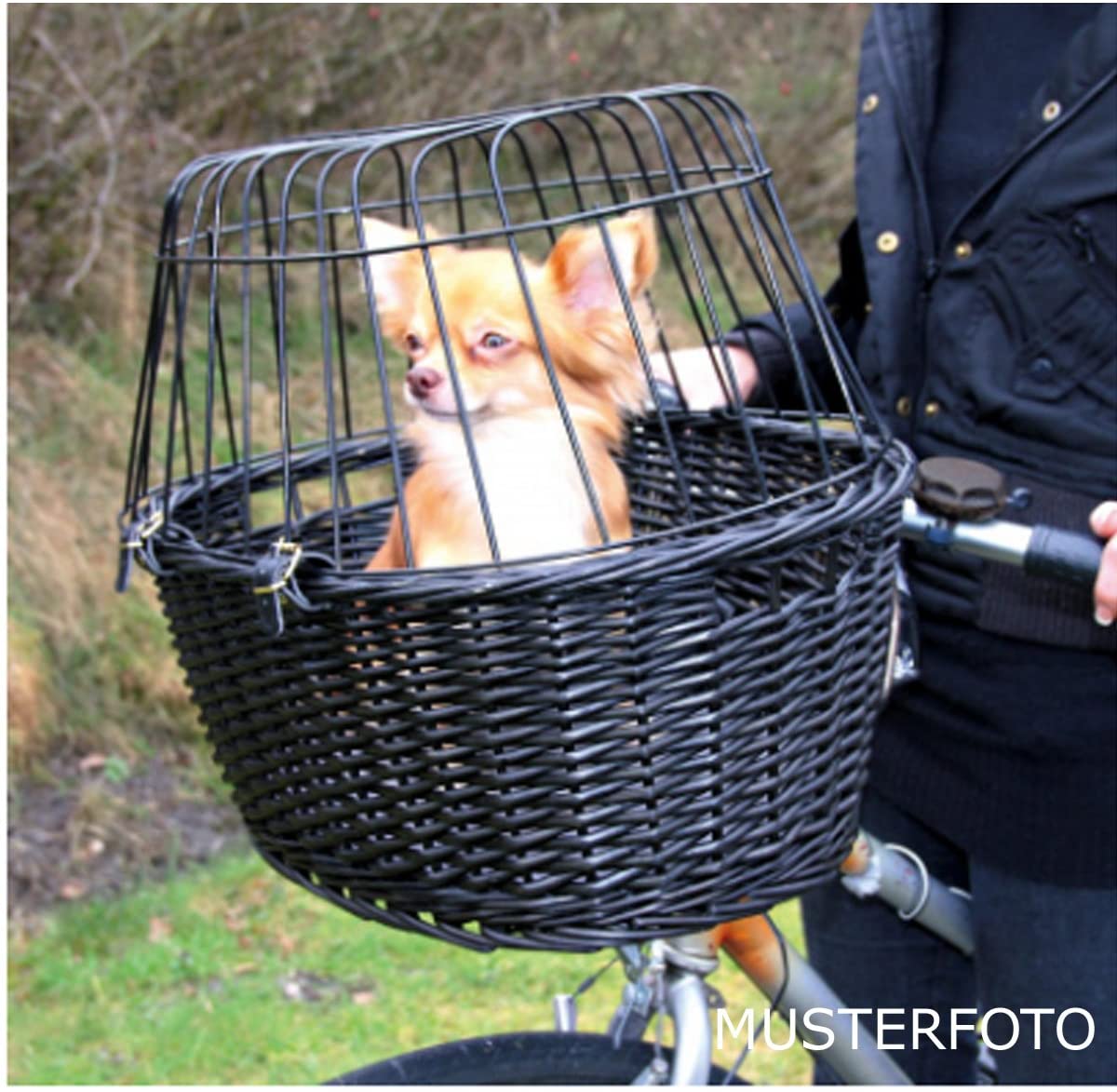  Trixie Friends On Tour 2818 + Ball gratis bicicleta cesta para perros Perros cesta perros cesta de mimbre 