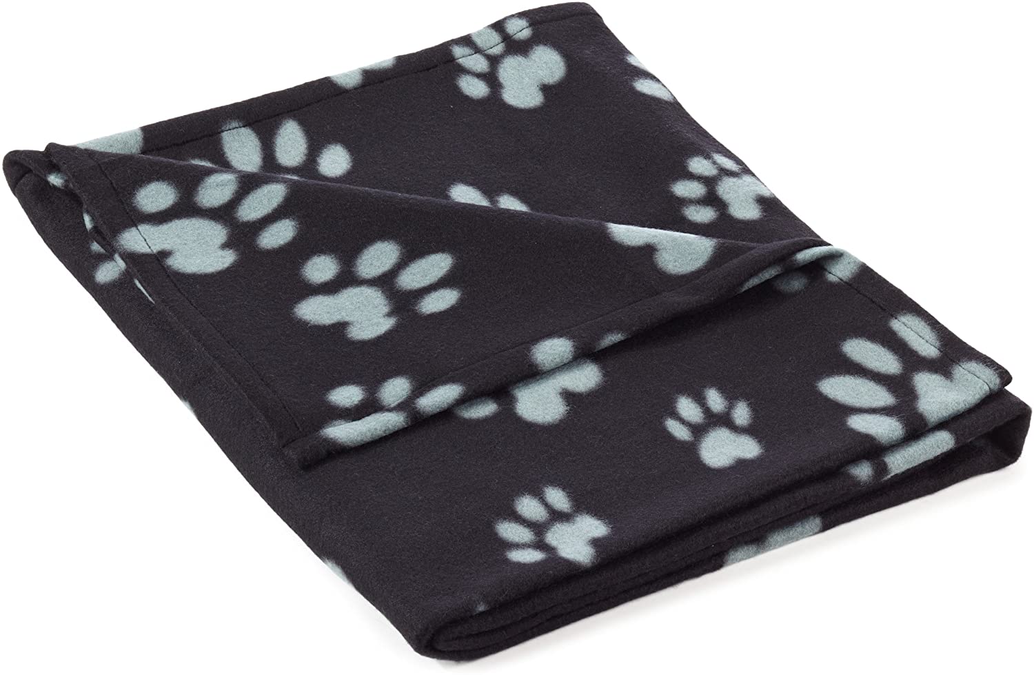  Trixie Manta para Perros Mascotas - Manta Sofa Suave Manta para Mascotas Perros Gatos Cálida Protección Manta Barney 150 x 100 cm Negro Beige 