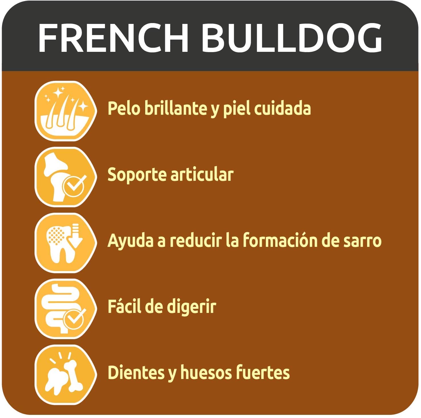  ultima Pienso para Perros French Bulldog - Pack de 4 x 1.5 kg, Total: 6 kg 