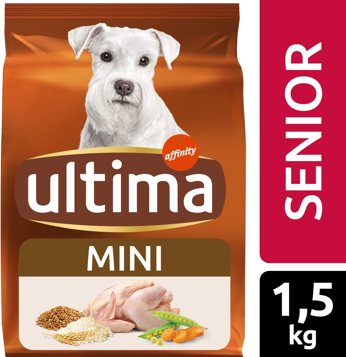  Ultima Pienso para Perros Mini Senior - 1.5 kg 