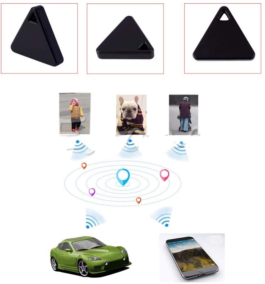  VCXZ Bluetooth GPS Tracker Localizador Nombre de Alarma para el Coche Animales Niño 