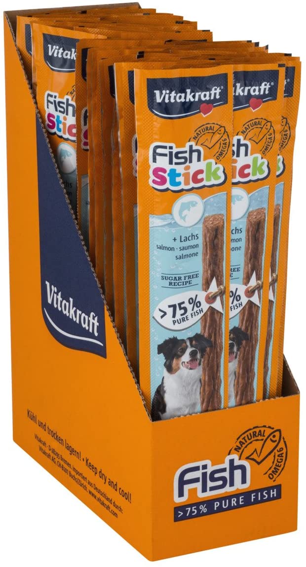  VITAKRAFT Vita Fuerza Perros Snack Pescado Stick 