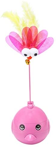  Yajiemei Juguete del Vaso del Gato de la Forma de los pájaros, Juguetes del Vaso del balanceo Que Caminan (Color : Pink) 
