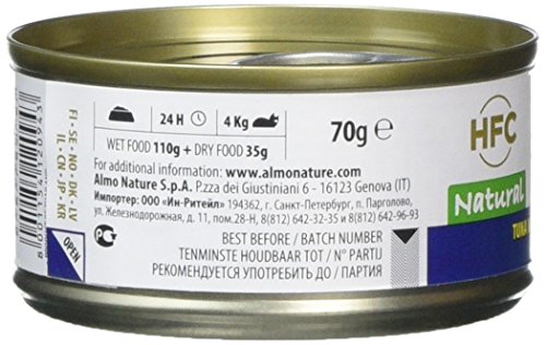 almo nature Classic Tuna Variedades 70 g, (Pack de 24)
