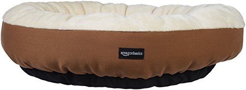 AmazonBasics – Cama redonda para mascotas