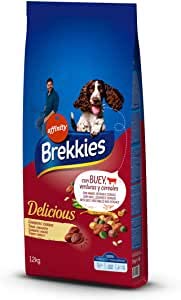 Brekkie Pienso para Perros Delicious con Buey - 12000 gr