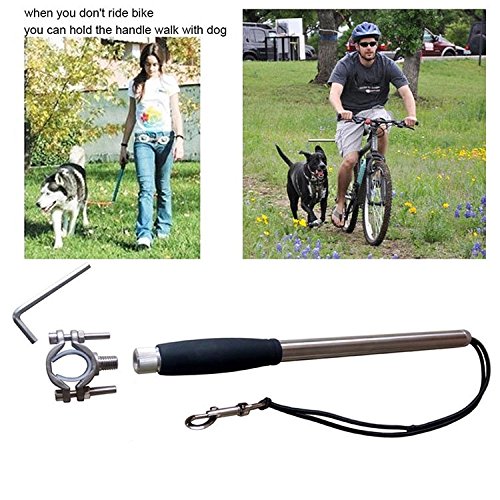 Correa de perro para bicicleta, para ejercitarse y pasear a tu perro sin usar las manos