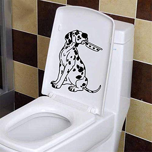 Decoración del hogar cocina dálmata cachorro perro mascota tazón patrón divertido aseo etiqueta
