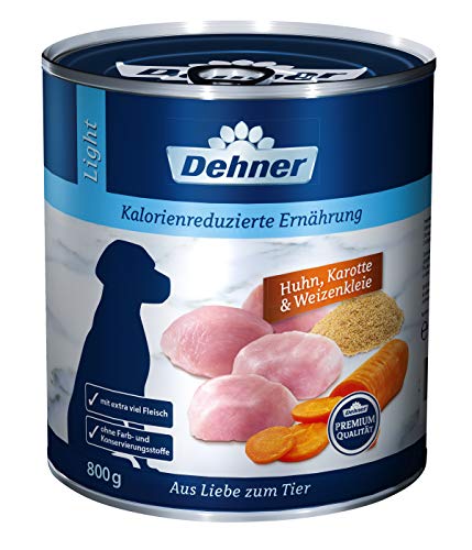 Dehner Comida para Perros prémium, Pollo Ligero