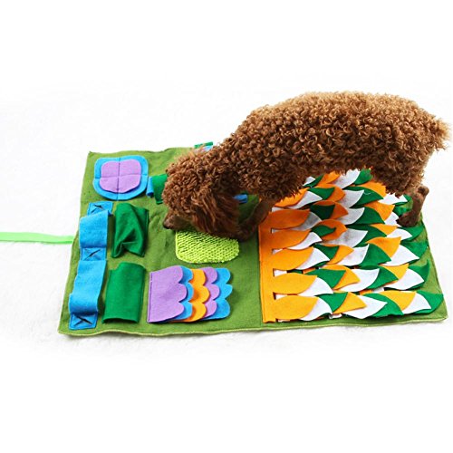 Dream-cool - Alfombrilla de comedero para Perros y Mascotas, Manta de Entrenamiento Lavable para Perros y Mascotas, 45 x 75 cm
