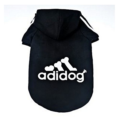 Eastlion Adidog Perros cálido Sudaderas Abrigo Ropa Jersey Mascotas Cachorros – Camiseta