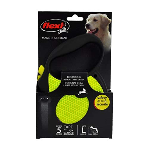 Flexi neon correa extensible para perros Trixie [3 Tamaños]