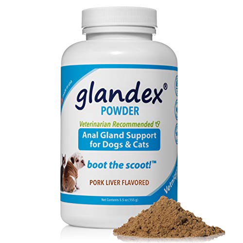 Glandex Suplementos de Fibra para Perros y Gatos (5.5 oz.)