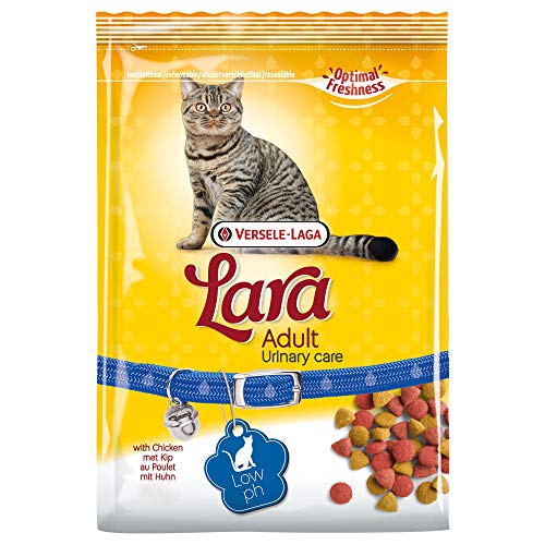 Global Pienso para Gatos 2 kgs | Comida para Gatos Lara con Pollo | Alimento seco para Gatos para Cuidado del tracto urinario