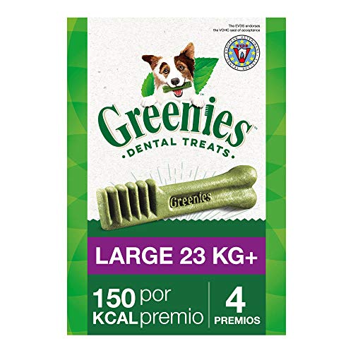 Greenies Snack Dental Large para Perros de más de 23kg, Bolsa de 170g (Pack de 6)
