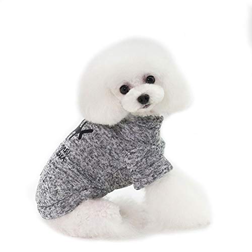 Handfly - Abrigo de invierno para perros, sudadera con capucha, chaqueta para perros pequeños
