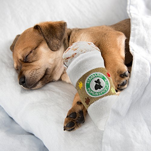 Haute Diggity Dog Starbarks Colección de café | Juguetes de Felpa chirriantes únicos para Perros – Cafeína Canina Que su Perro Puede Manejar.