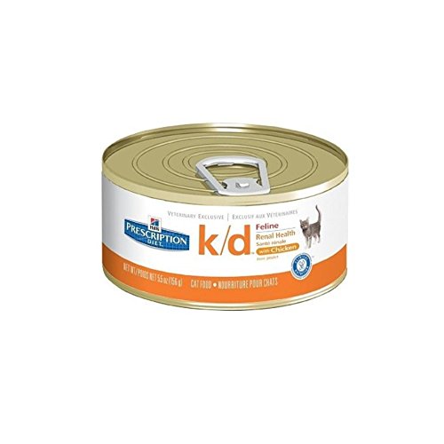 Hills Diet Feline k/d (lata) trocitos (24x156 gr)