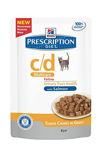 Hills PD Feline c/d dieta para gatos (Bolsita) Salmon