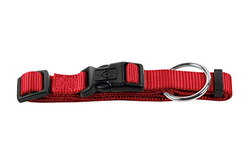 HUNTER - Collar Deportivo de Nylon Modelo Ecco Sport para Perros (L/Rojo)