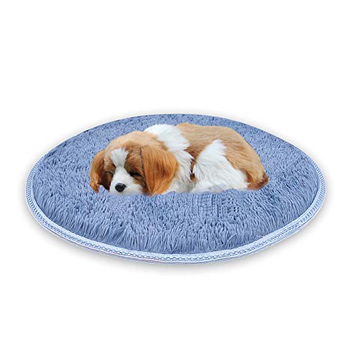 JWShang Cama para Perro, Suave Felpa cojín Pad para Perro y Gato, cómodo Pet Sleeping Mat Lavable caseta