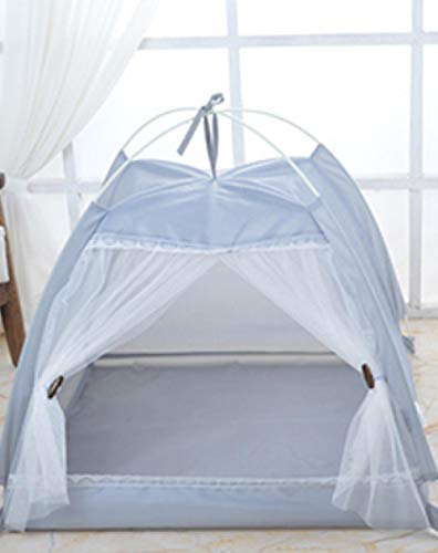 Kenneloxford Cloth Tent Tienda de Mascotas Respirable a Prueba de Humedad Kennel Light Dog House Impermeable Dog House
