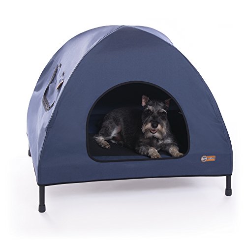 K&H Mascotas | Cama elevada refrigerada y Cubierta para Perros y Gatos | Mediana