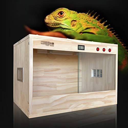 La cría Reptiles Box, Vivarium Cisterna Erizo Gecko Lagarto Tortuga sólida Caja de Madera Pet Shop Home Box Gato del Perro de la casa del Animal (Size : Style B-80 * 40 * 40)