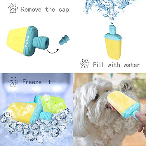 LaRoo™ Perro Mascota Juguete de Hielo de Diseño de la Barra de Juguetes de Juguete de Juguete Juguete de Enfriamiento Ideal en Verano para Perros y Mascotas - Verde
