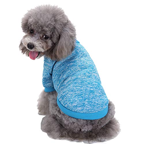 mama stadt Ropa Jersey para Perro Pequeños,Suéter Punto Pijamas Mascota Puppy Cálido y Confortable,Tamaño XS-2XL