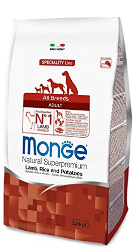 Monge – All Breeds Adult Cordero Arroz y Patatas 1 Saco 12,00 kg