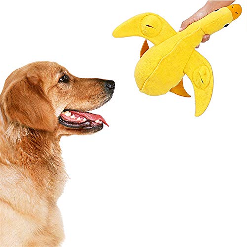 MYYXGS Alimentar a la Estera para Perros - Slow Food Duck - Promover Consejos de forraje Natural - Dog Sound Toy Dog, Lavable a Mano - Adecuado para Cualquier Raza de Perro