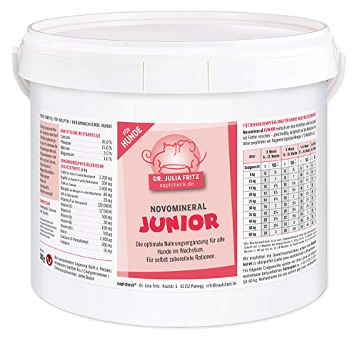 napfcheck Novo Mineral Junior – para Perros – 3000 g