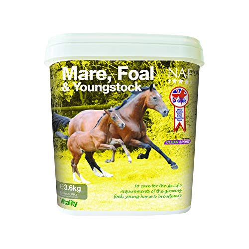 Natural Animal Feeds - Complemento alimenticio Unisex NAF Mare, Pollo y Youngstock 3,6 kg Claro
