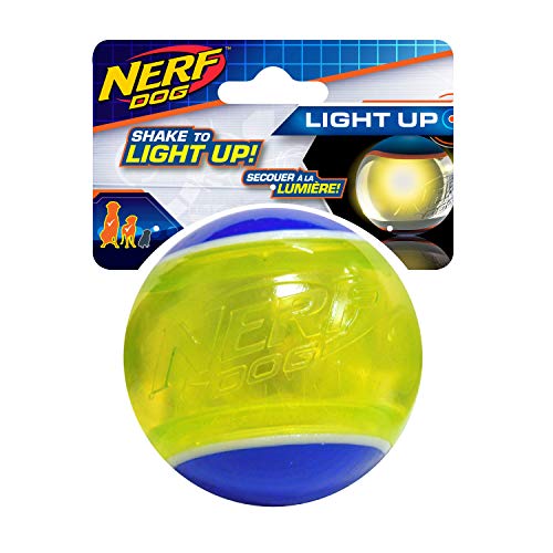 Nerf - Pelota de Tenis LED para Perro (3,25")