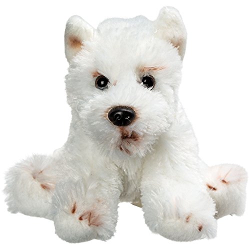 Número uno en ventas suave peluche peluche Animal Juguete – pequeño sentado – West Highland Terrier regalo de Navidad Ideal para niños y niñas