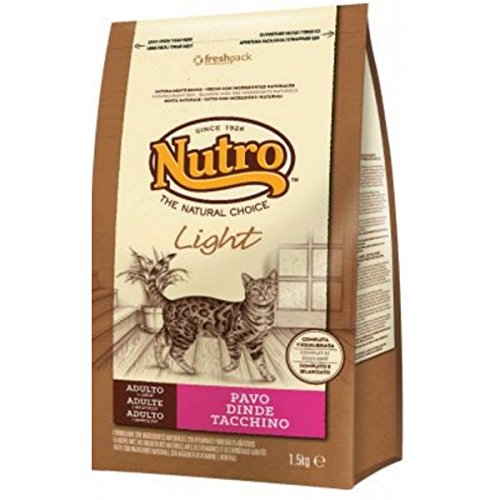 Nutro - Pienso para Gatos Natural Choice Light Pavo 1,5 kg