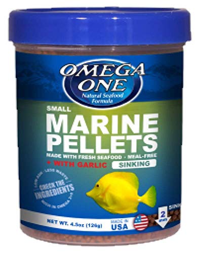 Omega One Marine - Pellets para comida con ajos