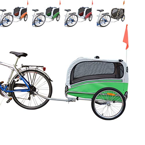 PAPILIOSHOP SNOOPY Remolque y carrito para el transporte de perro perros mascota por bici bicicleta carro bicicletas.