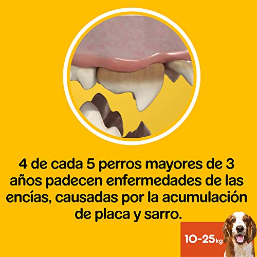 Pedigree - Dentastix Fresh pour moyen chien (10-25kg) - Sachet de 7 bâtonnets à mâcher