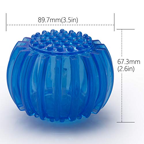 Petper Cw-0047EU - Juguete de pelota para perros (azul)